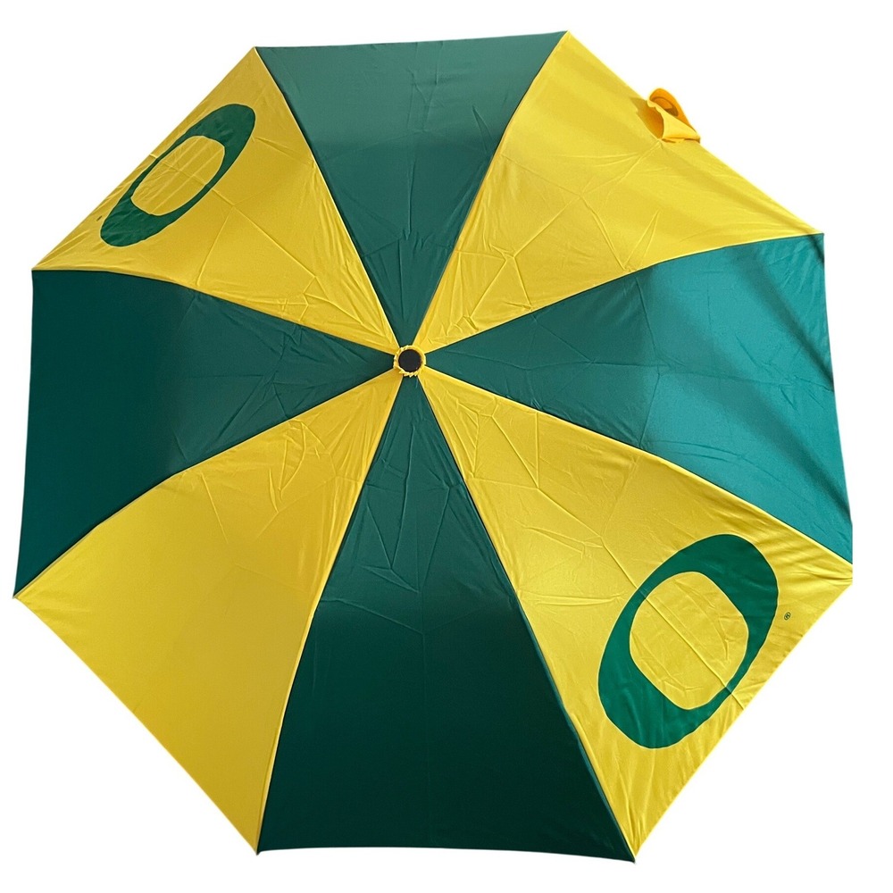 Oregon Ducks Umbrella Green Yellow Collegiate Gear University of Oregon Rain